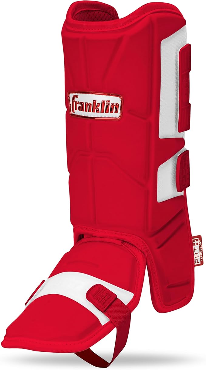 Franklin PRT Series Leg Guard (2025) - Baseball & Softball Protective Gear for Catchers - Perfect for Training & Games