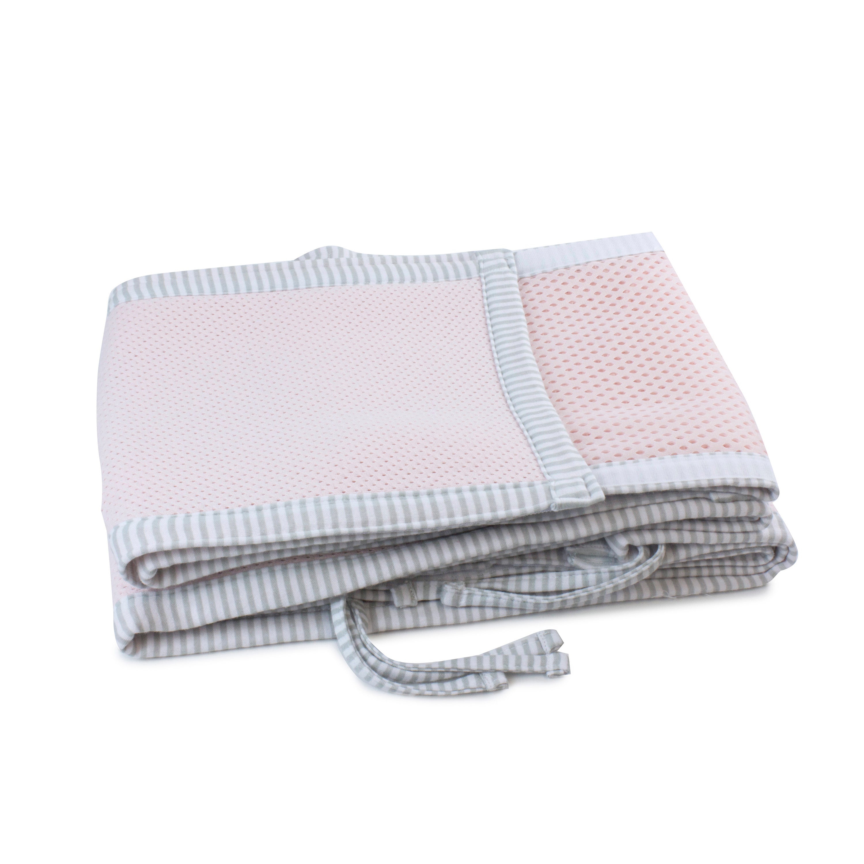Breathe Easy® Pink Cot Liner - Soft Baby Crib Mattress Cover for Nursery & Daycare - Perfect for Newborns, Toddlers & Travel