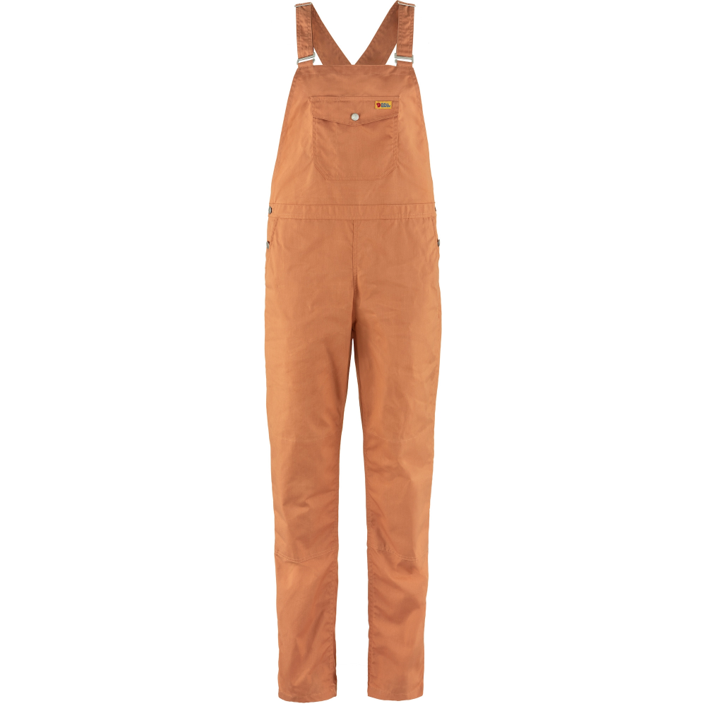 Fjallraven Vardag Dungaree Pants for Women - Durable Outdoor Workwear & Casual Overalls - Perfect for Hiking, Gardening, and Everyday Wear