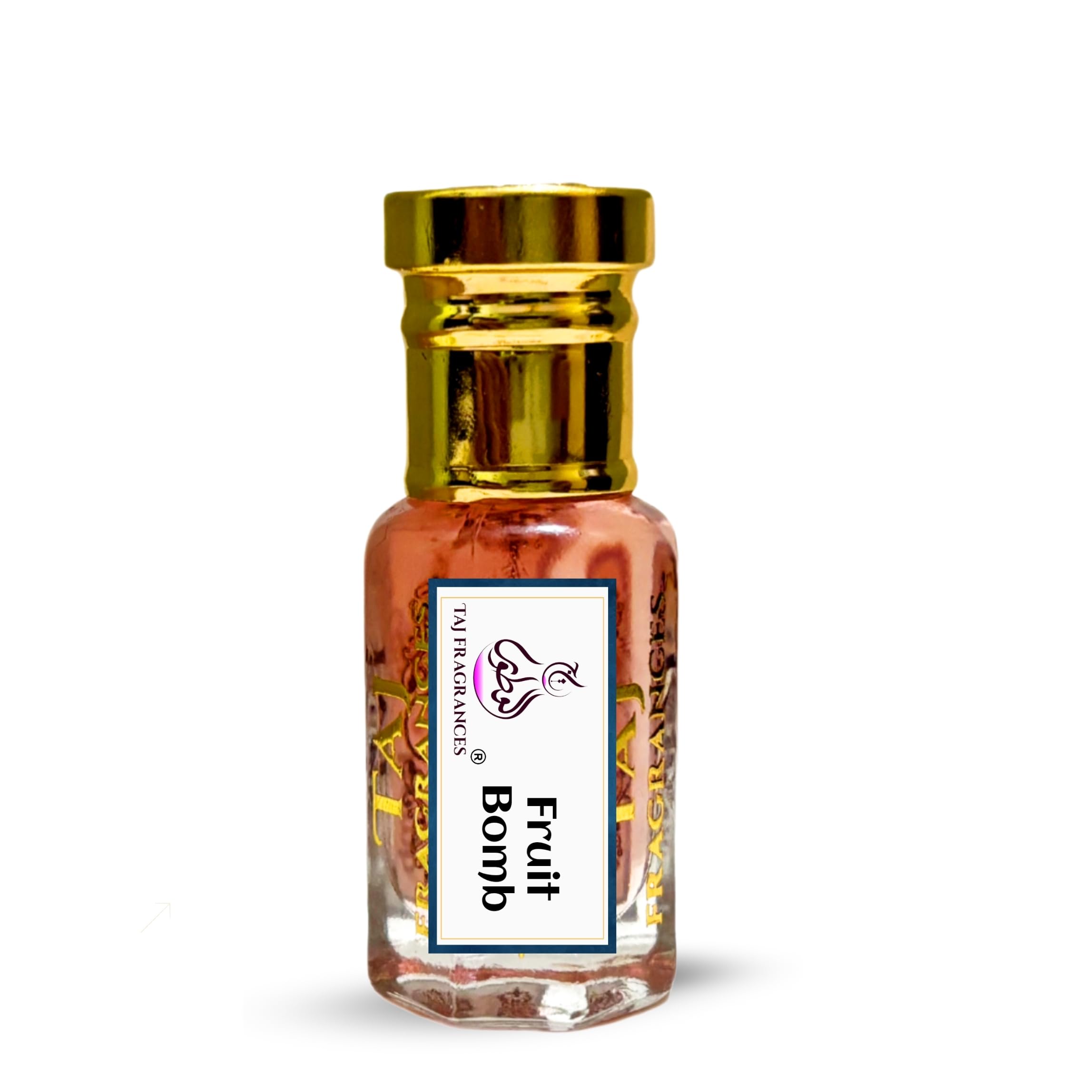 Premium Taj Fragrances Fruit Bomb Unisex Perfume Oil - Long Lasting Luxury Scent, Alcohol Free, Vegan (1 Pack) | Perfect for Daily Wear, Date Nights & Special Occasions