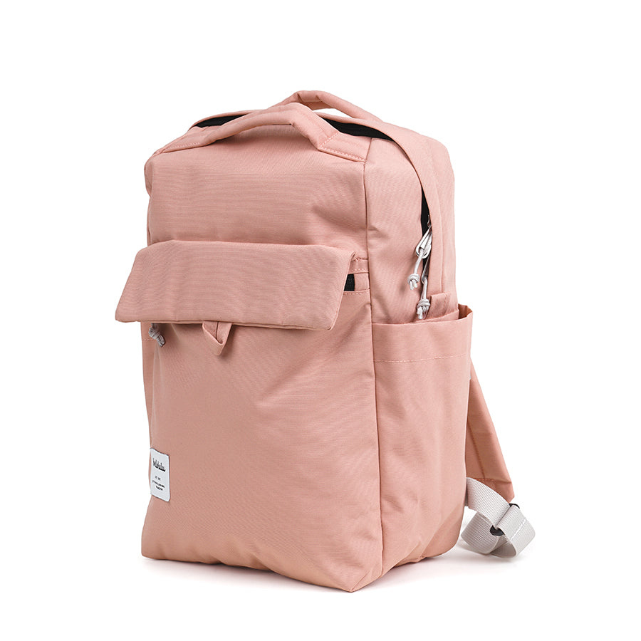 HELLOLULU Mini Carter All Day Backpack - Lightweight Waterproof Travel Backpack for Women, Prism Pink - Perfect for Work, School, Gym & Outdoor Adventures
