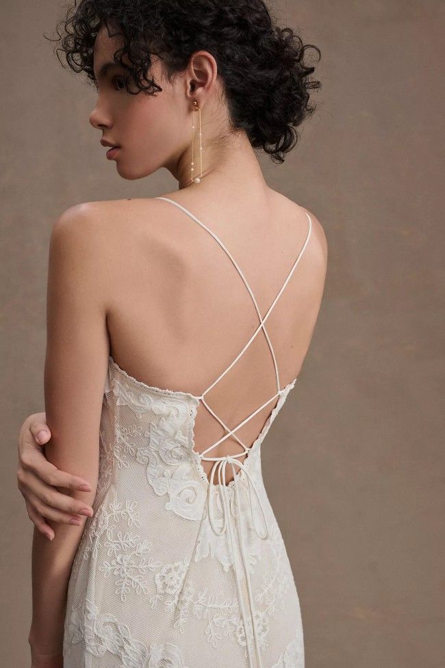 BHLDN Gaspard Gown - Elegant Wedding Dress for Brides | Perfect for Beach, Garden & Formal Weddings
