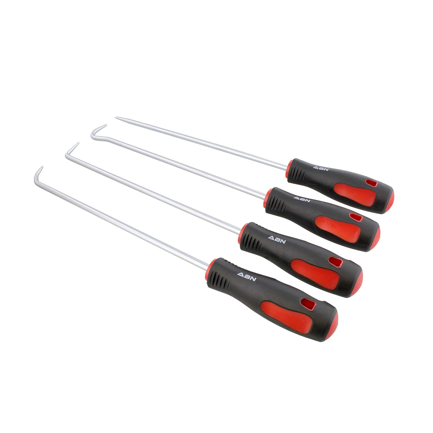 ABN 4-Piece Hook & Pick Set - Automotive Hose Removal Tools for Radiator, Coolant & Clamps | DIY Car Repair Kit