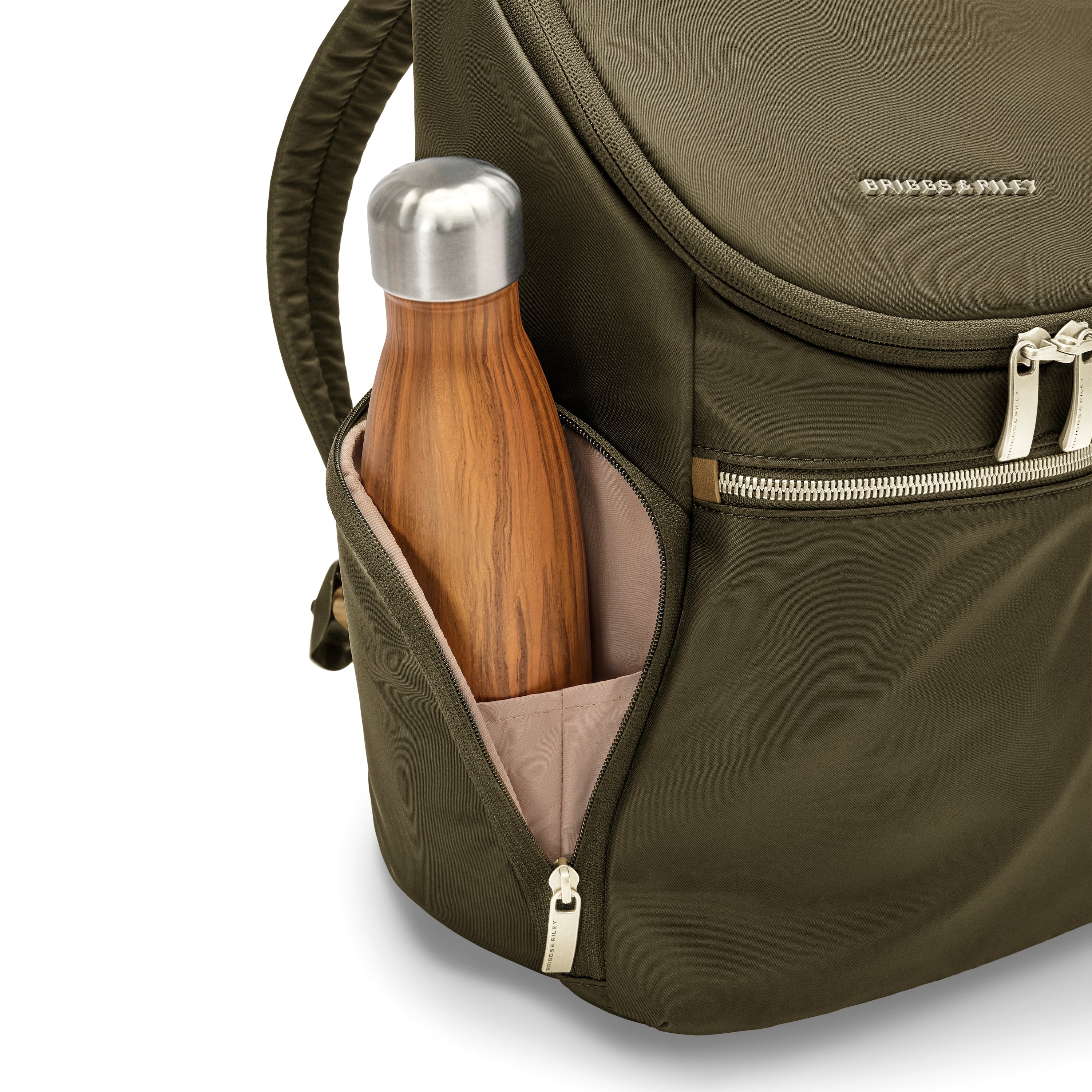 Briggs & Riley RHAPSODY U Zip Backpack - Durable Travel Backpack for Work & School - Perfect for Commuting, Business Trips & College Students