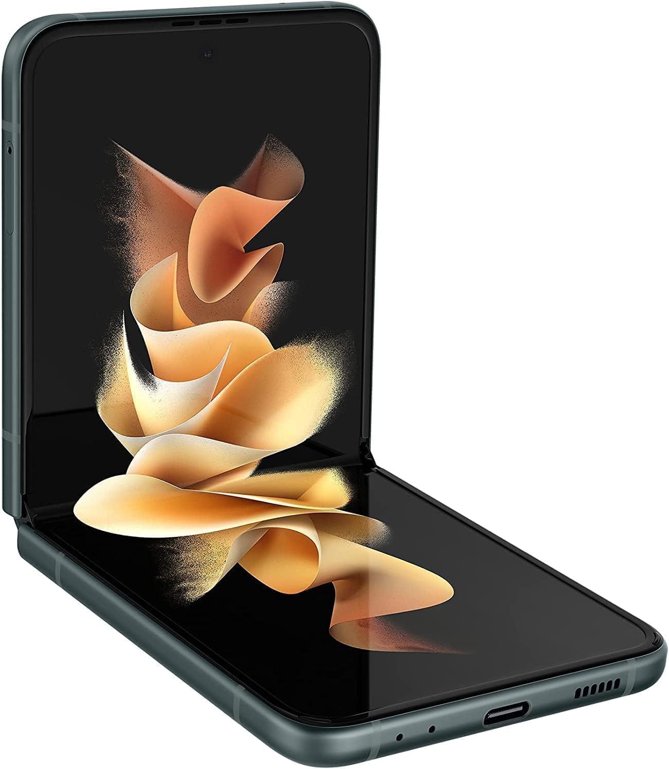SAMSUNG Galaxy Z Flip 3 5G Unlocked Smartphone - 128GB Storage, Green Color (Renewed US Version) | Perfect for Business, Travel & Everyday Use