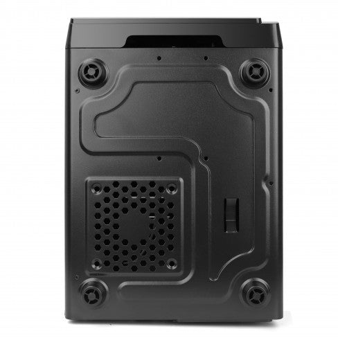 Spire PowerCube 715 Computer Case with Dual Tempered Glass Windows - SPC715B CE/R/2W U3 P/S Option - Perfect for Gaming PC Builds & Custom Workstations