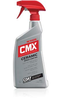 Mothers CMX Ceramic Spray Coating Kit - Includes Ceramic Trim Restorer & Ceramic Wash - Ultimate Car Detailing Protection for Paint, Wheels & Exterior Surfaces - Perfect for DIY Auto Detailing & Show Car Prep