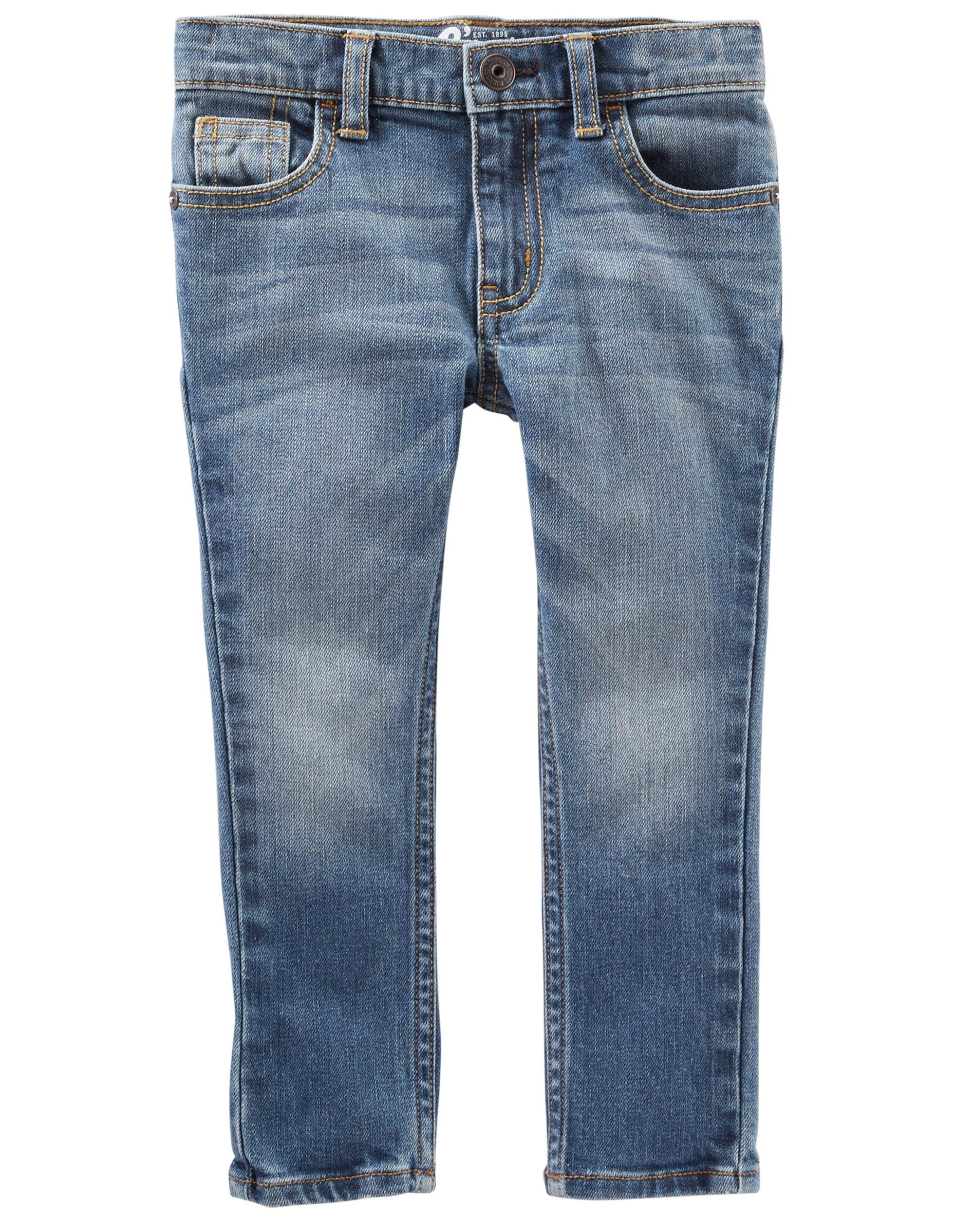 OshKosh B'Gosh Boys' Skinny Jeans - Stretch Denim Pants for Kids, Slim Fit Comfortable Jeans for Active Boys | Perfect for School, Playdates & Everyday Wear