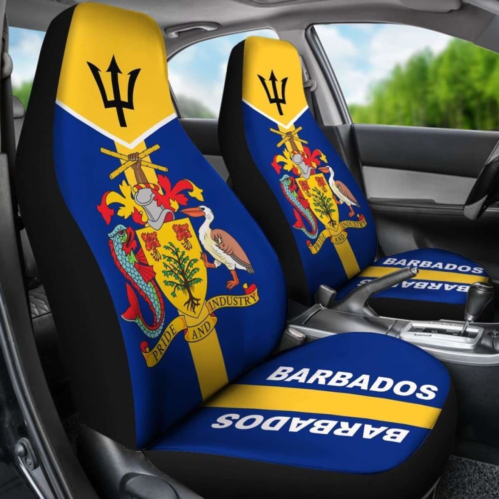 Premium Barbados Car Seat Cover Version 2.0 - Universal Fit for Most Vehicles, Waterproof & Durable Protection (7 221205) - Perfect for Road Trips, Daily Commutes & Pet-Friendly Car Interiors