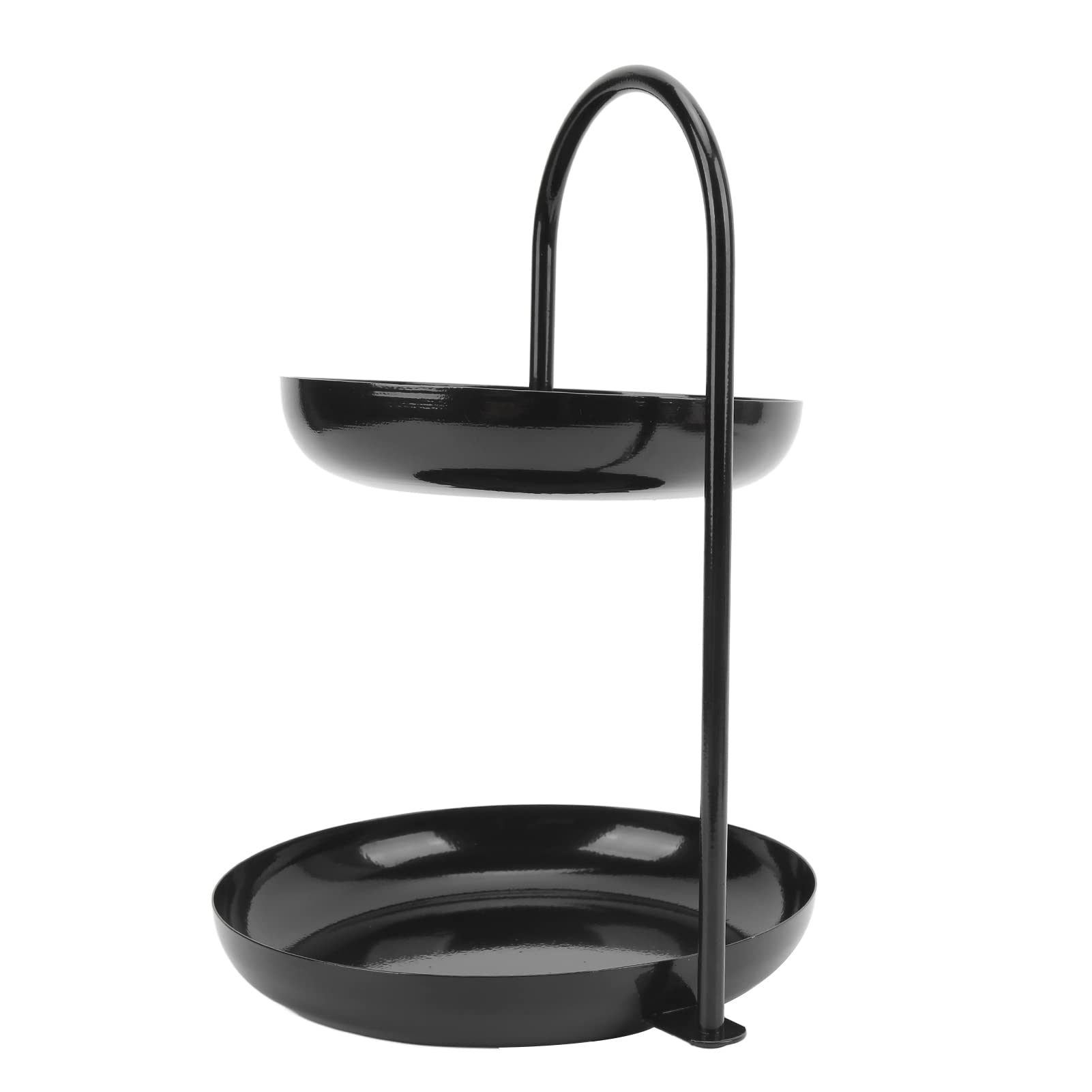 Stainless Steel Fruit Basket - Modern Minimalist Fruit Storage Tray for Home, Office & Lobby - Durable Iron Material Fruit Stand for Kitchen Counter, Dining Table & Reception Area