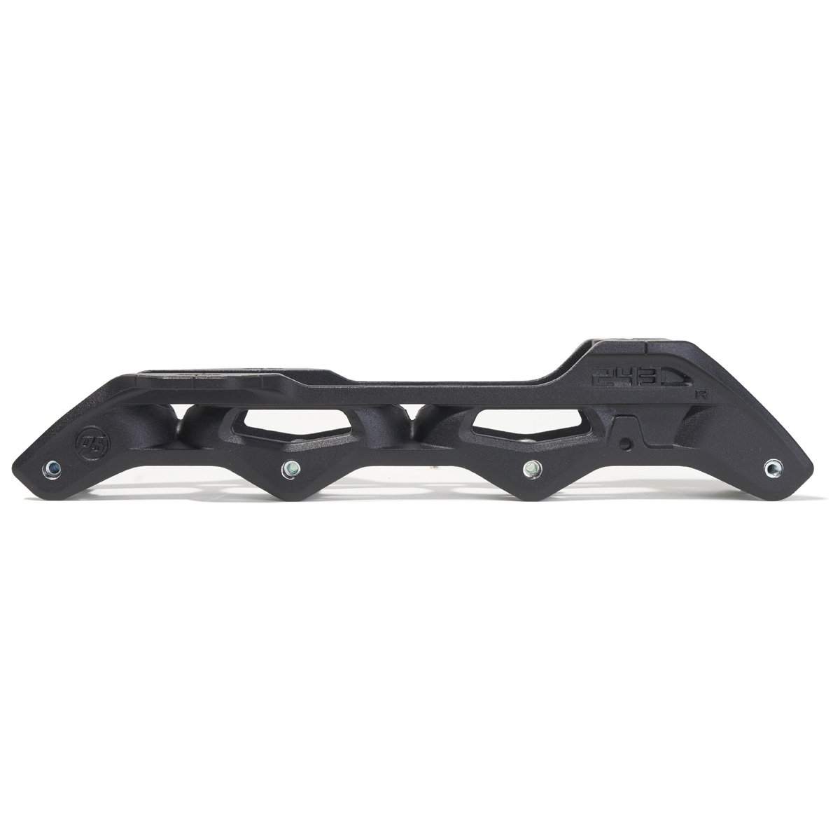 Powerslide Elite Casted Frame 4x80mm Inline Skates with Trinity Mount - Black | High-Performance Urban Skating & Fitness Rollerblades for Adults