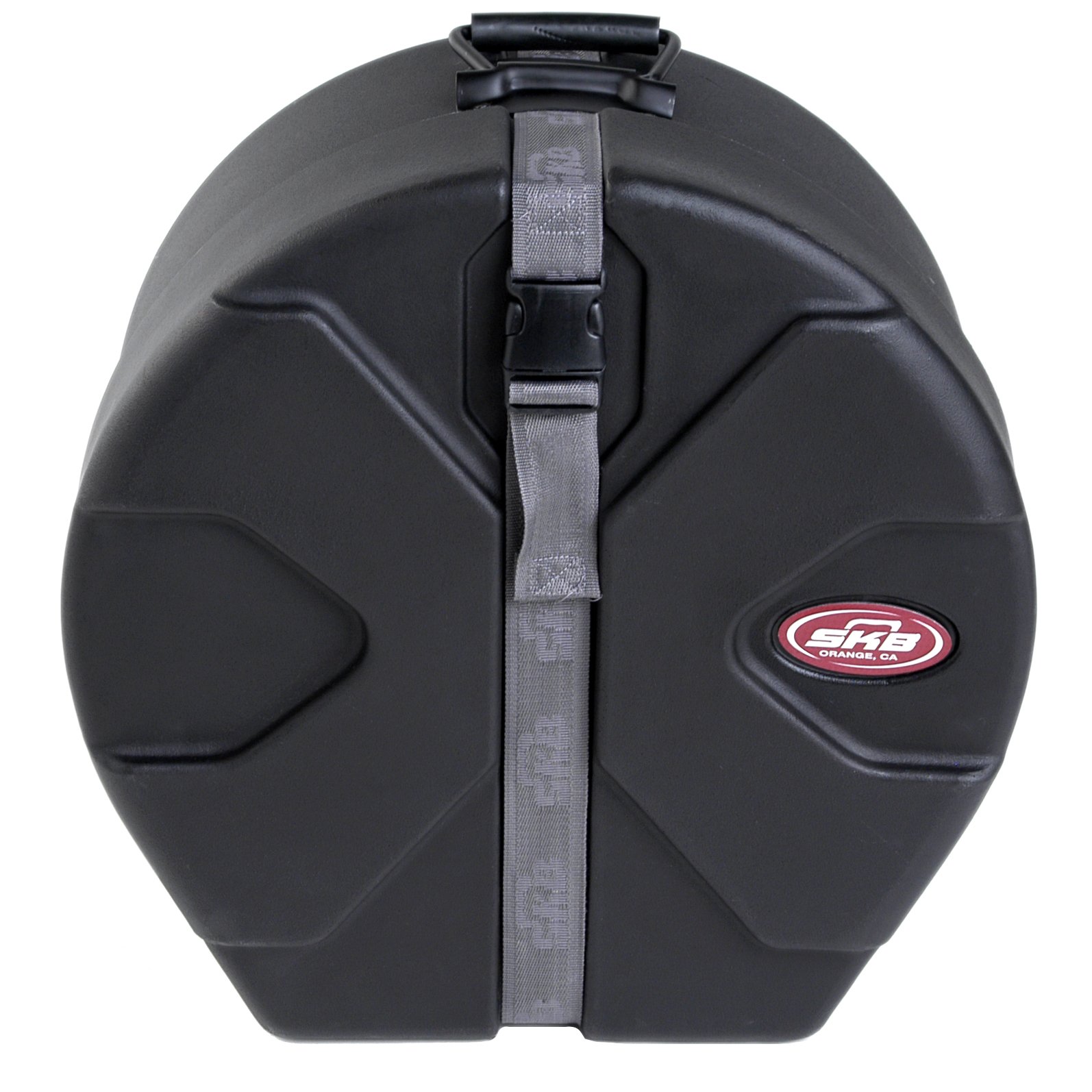 SKB Roto Molded Single Drum Case - Heavy Duty 6.5x14 Inch Waterproof Drum Storage | Perfect for Gigging Musicians, Studio Recording & Travel Protection