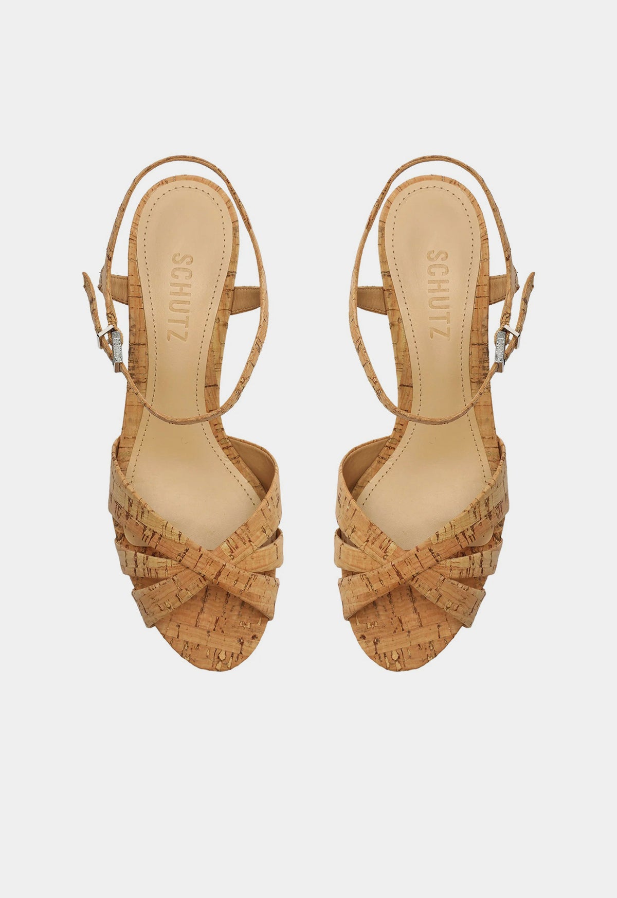 Keefa Cork Sandals with 3-Inch Heel - Natural Snake Print - Comfortable & Stylish Women's Summer Shoes for Beach, Vacation, and Casual Outings