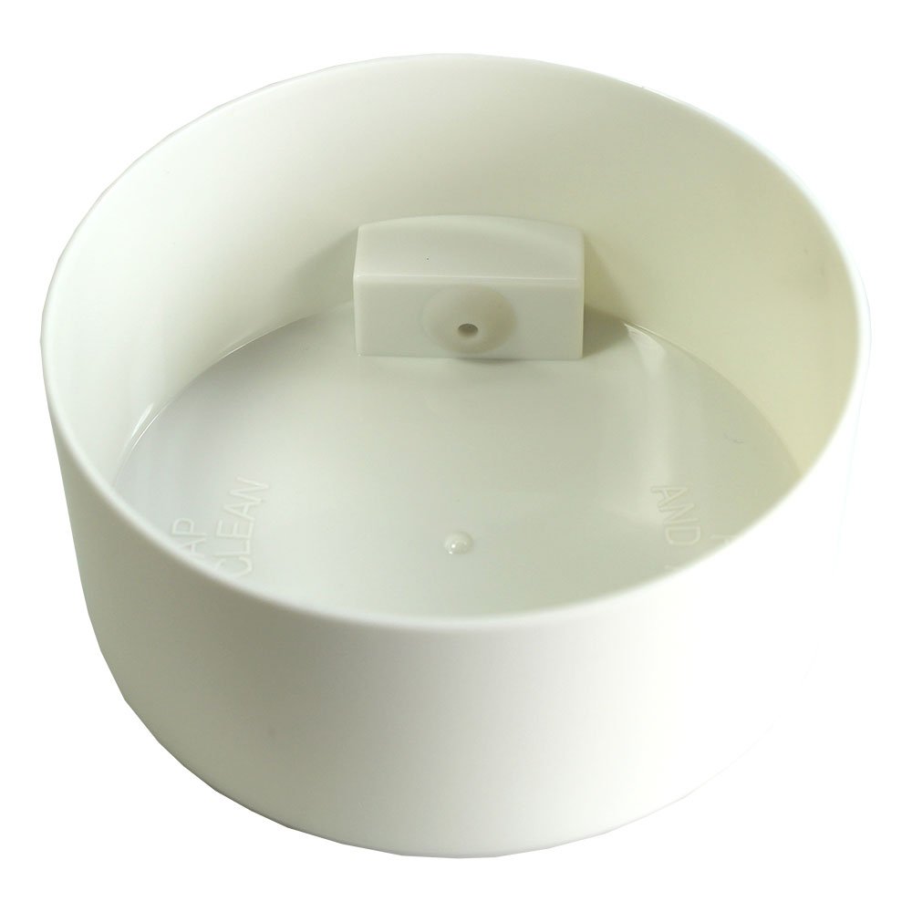 Pawvac 12 Ounce Vacuum Sealed Pet Food Storage Container with White Cap & Body - Airtight Dry Food Container for Cat Treats, Kibble & Dog Food - Perfect for Kitchen Pantry Organization & Fresh Pet Food Storage