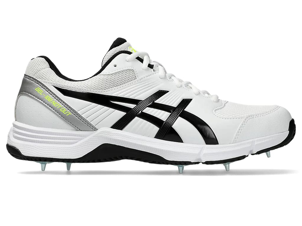 ASICS Gel 100 Not Out Men's Cricket Shoes - Lightweight Spiked Cleats for Professional Cricket Matches & Training | Perfect for Fast Bowling, Batting & Fielding on Grass Pitches