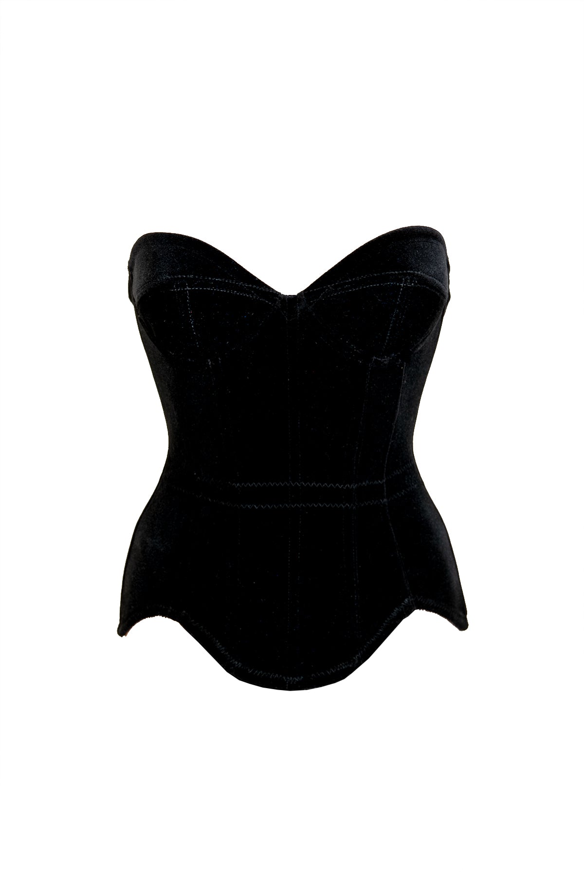 Naked Carousel Stretch Corset - Waist Trainer for Women, Shapewear Bodysuit with Adjustable Straps | Perfect for Tummy Control, Evening Wear, and Special Occasions