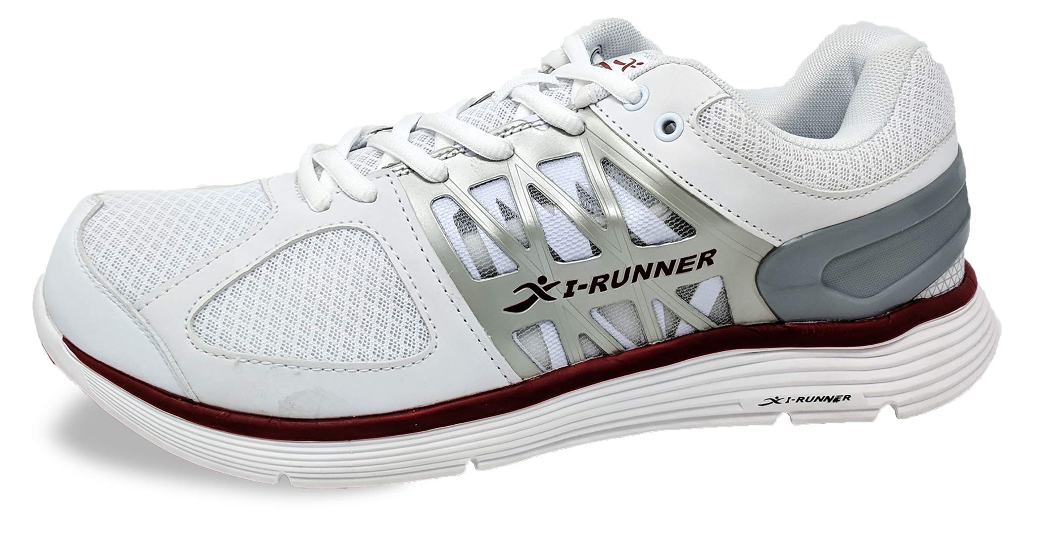 Men's Lincoln Leather & Mesh Walking Shoes - Comfortable & Breathable for Daily Walking, Hiking & Casual Wear