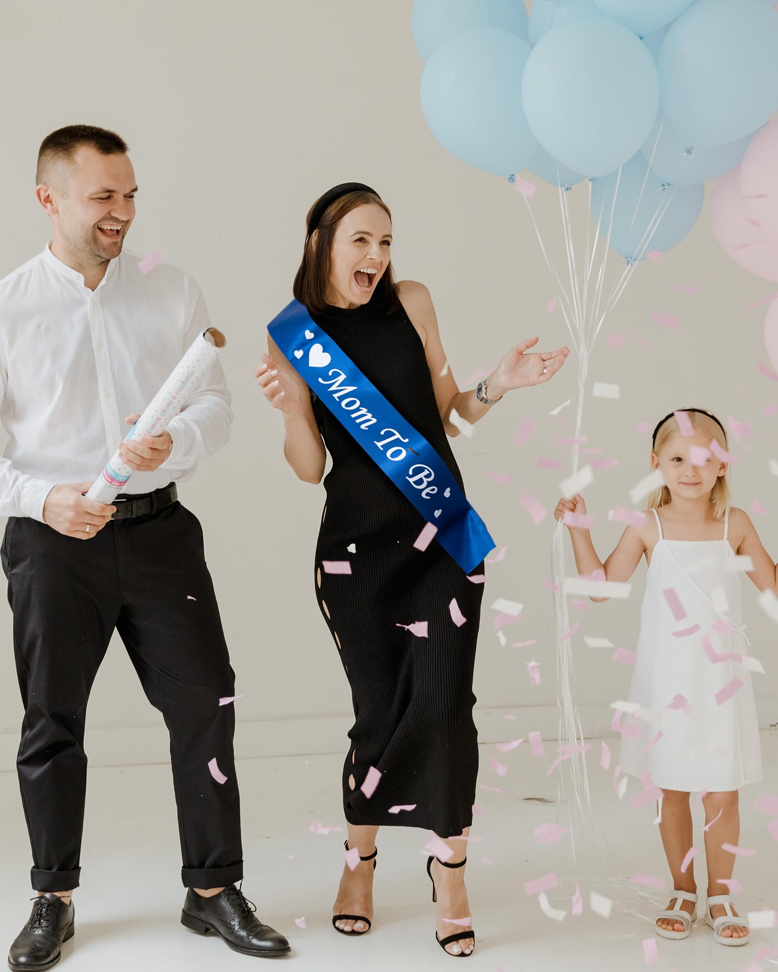Mom to Be Sash & Corsage Pin - Baby Shower Decorations, Gender Reveal Party Supplies, Maternity Photo Props - Perfect for Pregnancy Announcements, Bridal Showers & New Mom Gifts