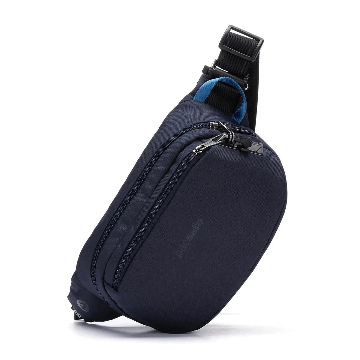 Pacsafe Vibe 100 Anti-Theft RFID Blocking Waist Pack for Travel, Hiking & Daily Use - Secure Crossbody Bag with Cut-Proof Straps for Men & Women