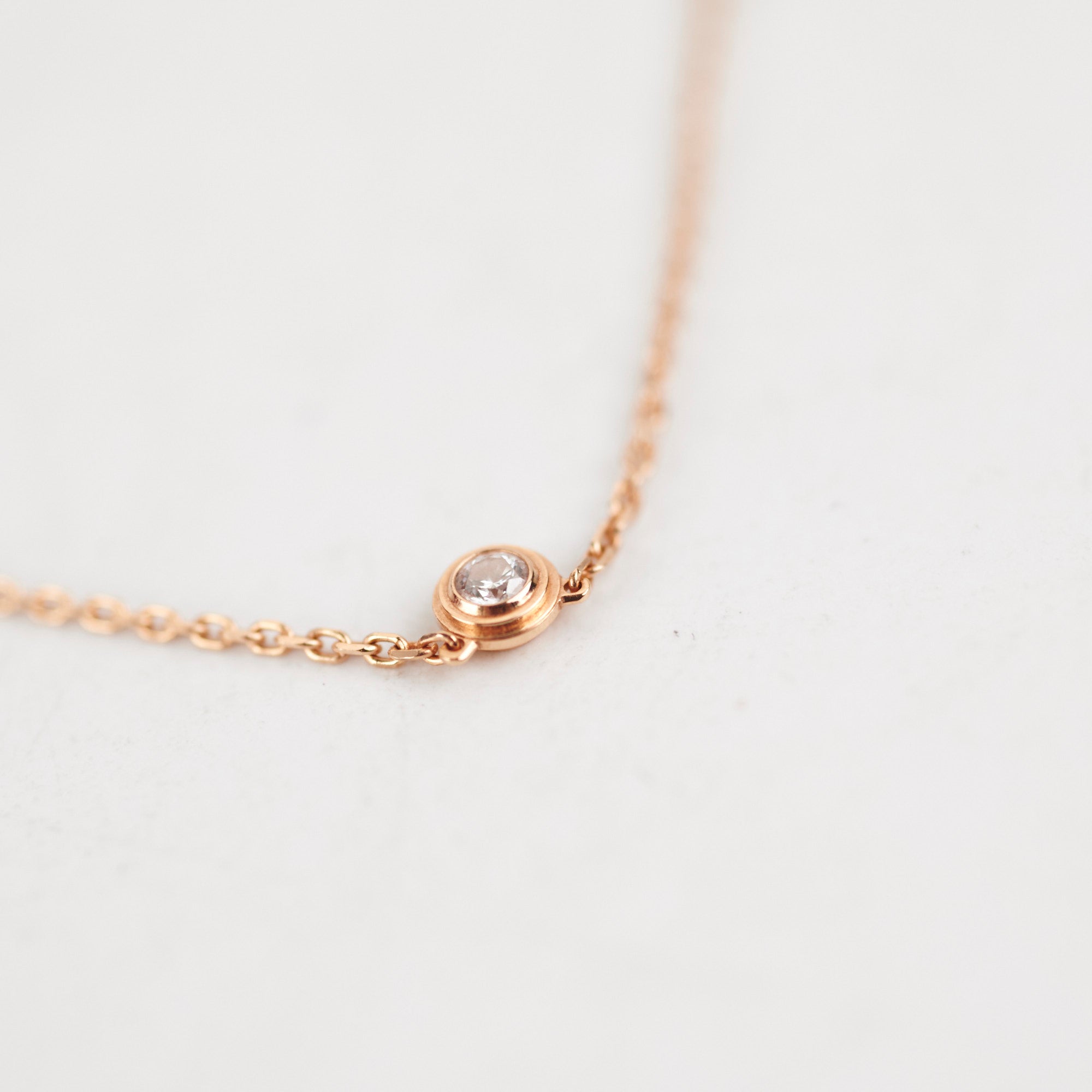 Cartier Rose Gold D'amour XS Necklace for Women - 18k Rose Gold Love Pendant Necklace - Elegant Jewelry Gift for Anniversary, Valentine's Day & Special Occasions