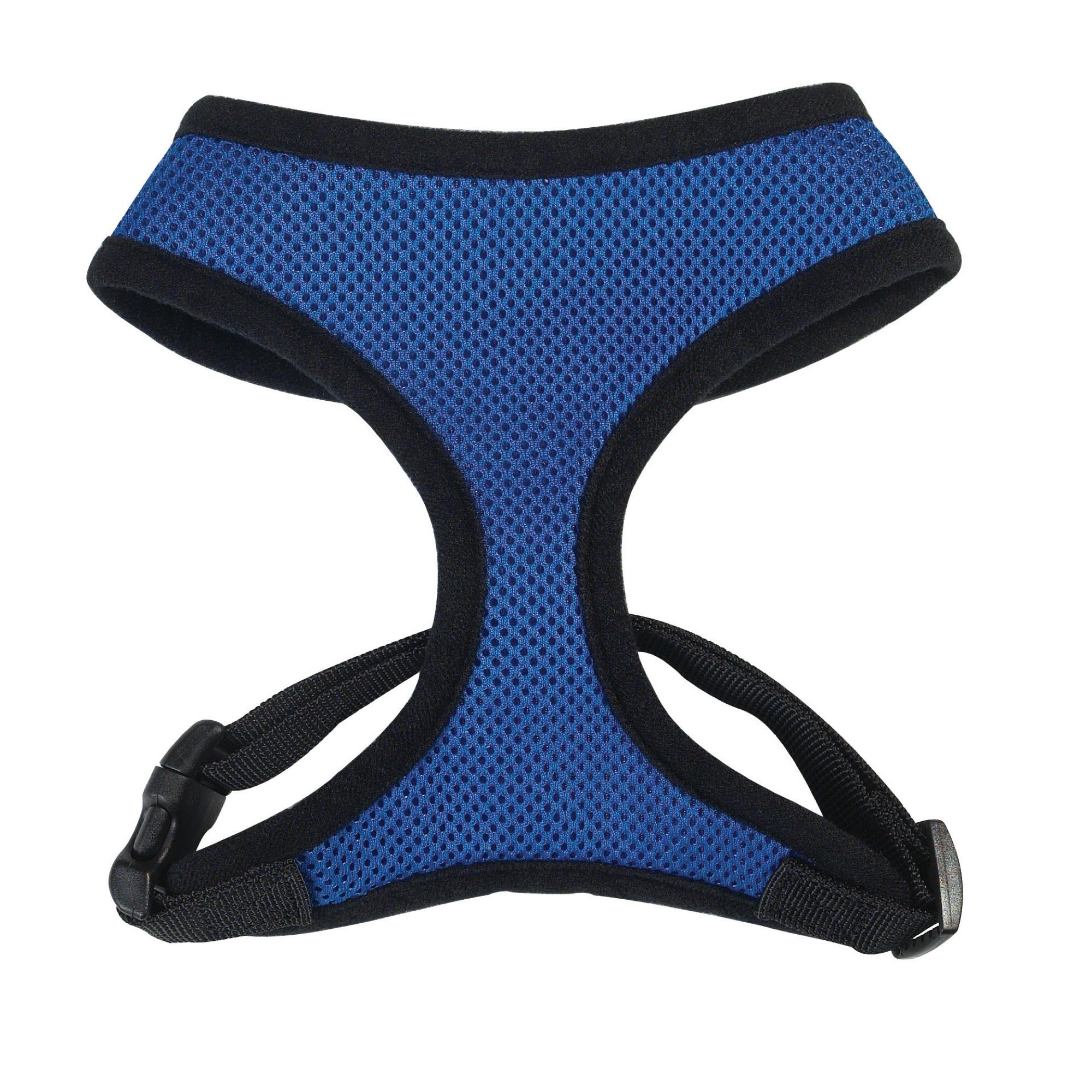 Breathable Mesh Dog Harness for Small Dogs - Lightweight & Adjustable Blue Pet Vest | Perfect for Walking, Hiking & Outdoor Adventures