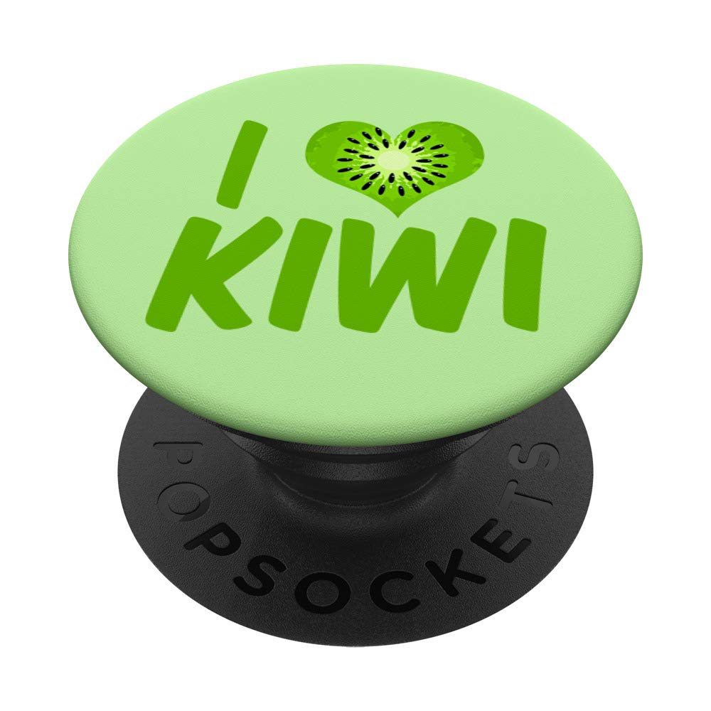 Kiwi Fruit PopSockets Swappable PopGrip - Cute Green Phone Grip & Stand for iPhone, Samsung - Perfect for Daily Use, Travel, and Hands-Free Video Calls