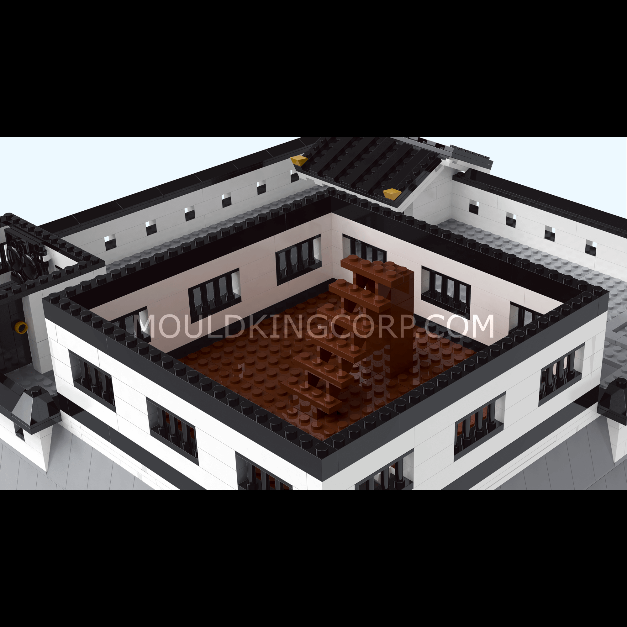 Mould King 22006 Himeji Castle Building Blocks Set - 3086 PCS Japanese Architecture Model Kit for Adults & Teens | DIY Construction Toy, Home Decor, Gift for Collectors