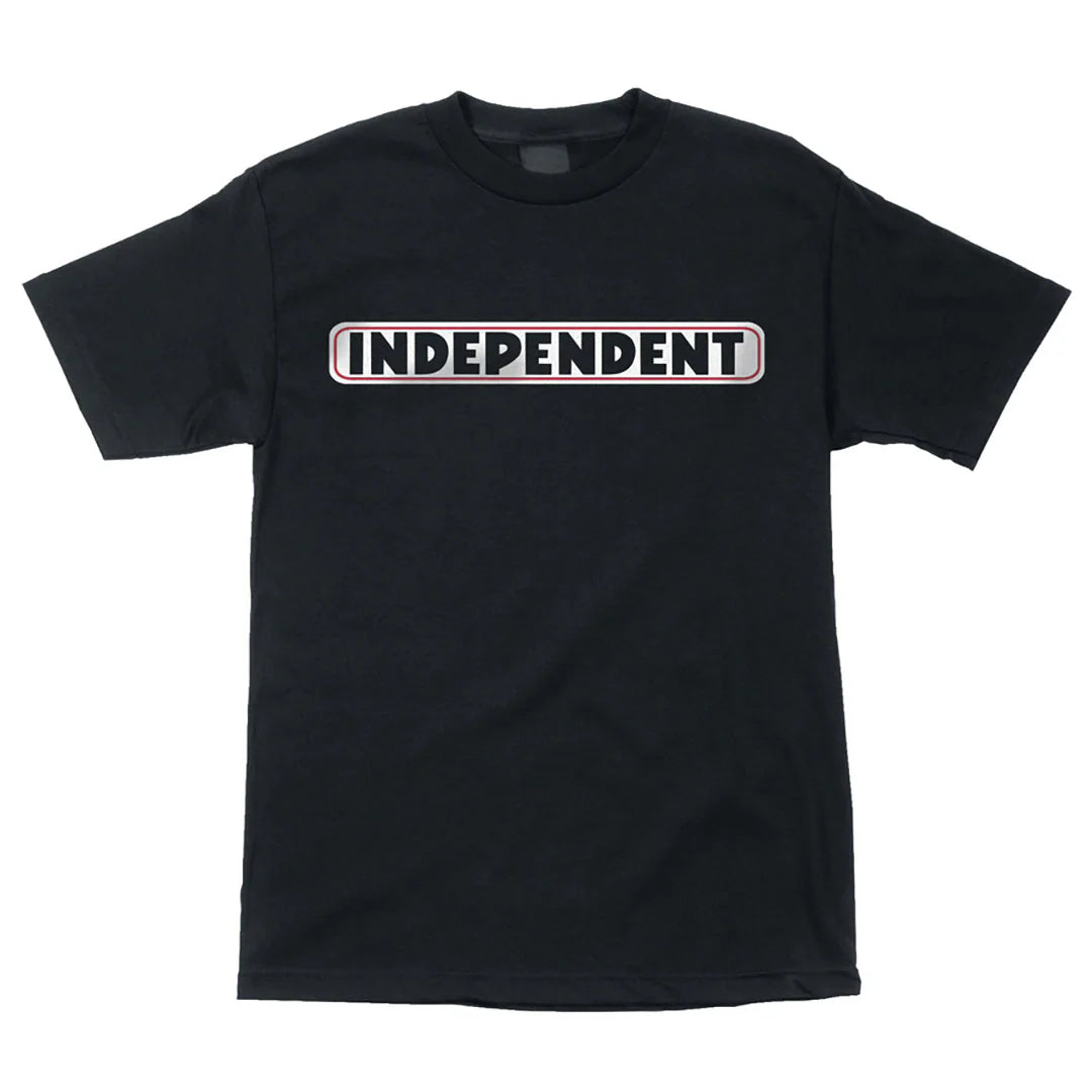 Independent Bar Logo T-Shirt for Men & Women - Black Cotton Graphic Tee - Perfect for Casual Wear, Street Style & Night Out