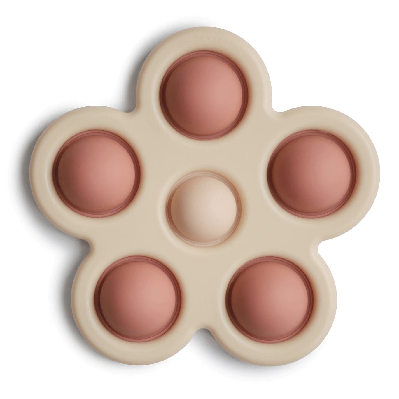 Mushie Flower Press Toy for Kids - Montessori Sensory Learning Activity - Perfect for Nature Exploration & DIY Crafts at Home or Classroom