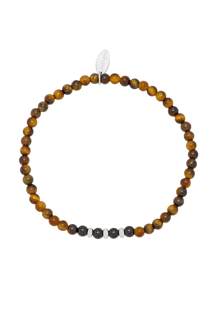 Men's Gemstone Beaded Bracelet - Natural Stone Healing Bracelet for Men - Yoga, Meditation & Everyday Wear