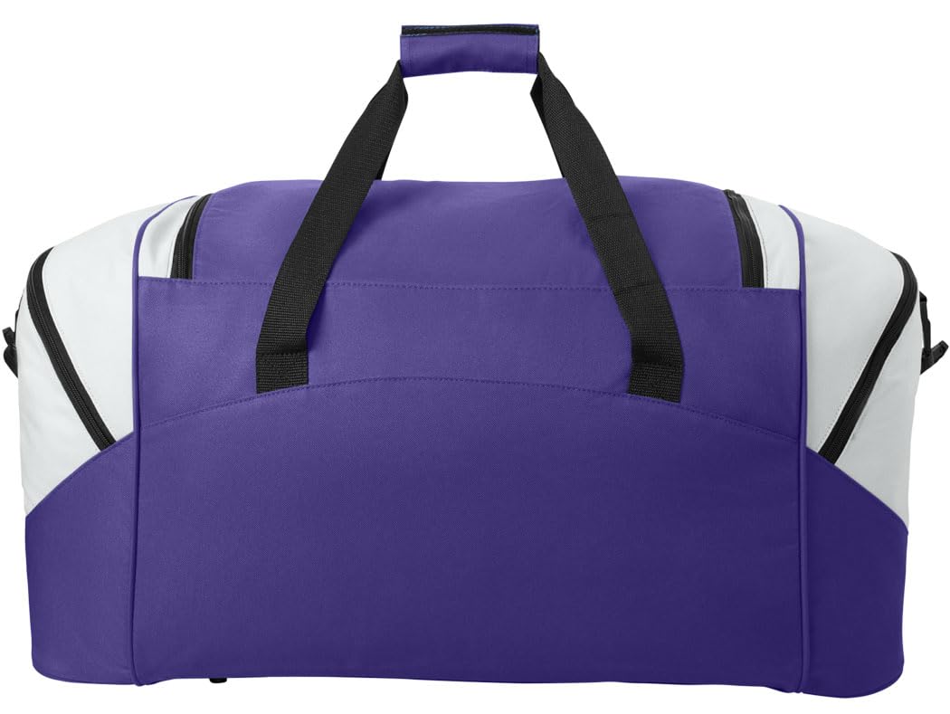 TCU Duffle Bag - Texas Christian University Purple Gym & Travel Duffel Bag for Sports, Workout, and Weekend Getaways