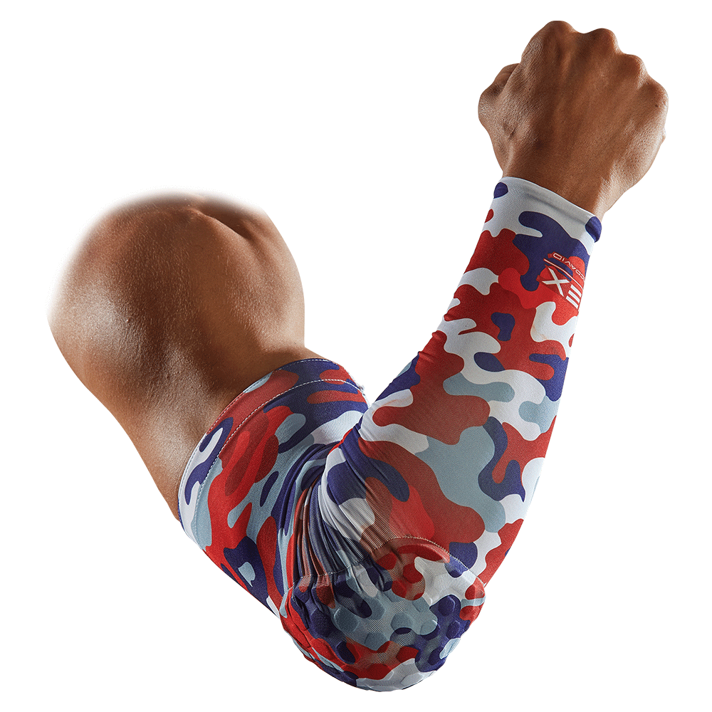 HEX® Reversible Basketball Arm Sleeve - Single Arm Compression Sleeve for Shooting & Sports Performance - Perfect for Basketball, Training & Outdoor Activities