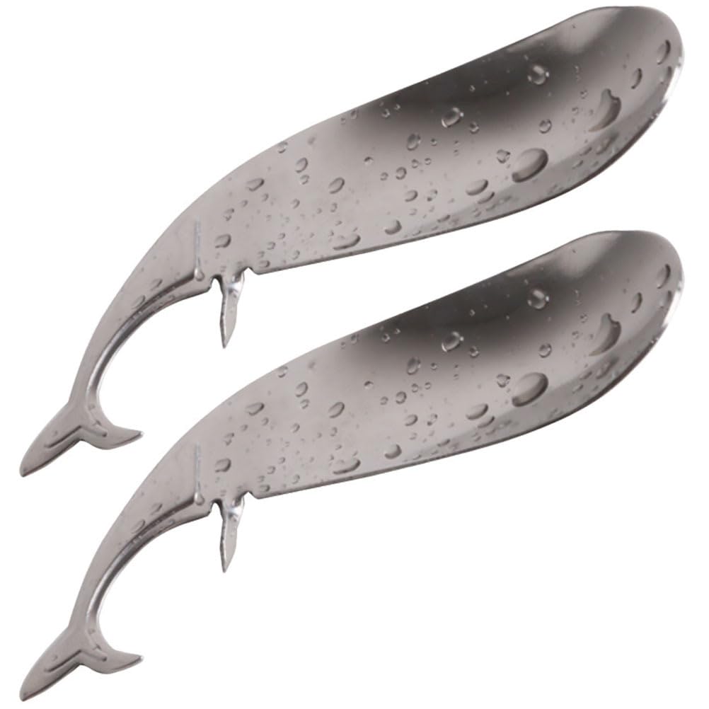 Premium 2-Pack Stainless Steel Passion Fruit Opener & Spoon - Easy Cut & Scoop Kitchen Tool for Passionfruit Lovers - Perfect for Smoothies, Desserts & Healthy Snacks