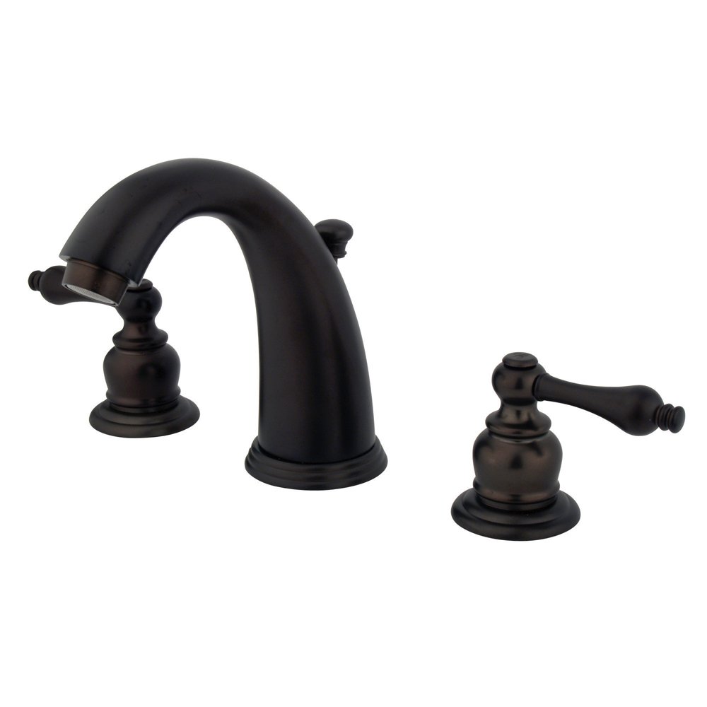 Elements of Design Royale EB985AL Widespread Bathroom Faucet with Pop-Up Drain, Oil Rubbed Bronze Finish, 8-16 Inch Adjustable Spread - Perfect for Modern Vanities and Luxury Bathroom Renovations
