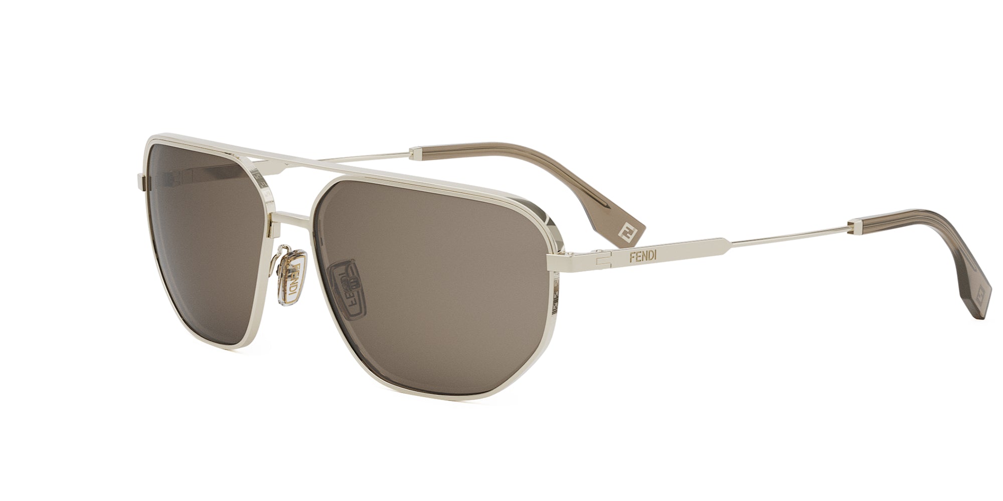 Fendi FE40154U Travel Sunglasses - UV Protection Polarized Lenses for Women & Men - Perfect for Beach, Vacation & Outdoor Adventures