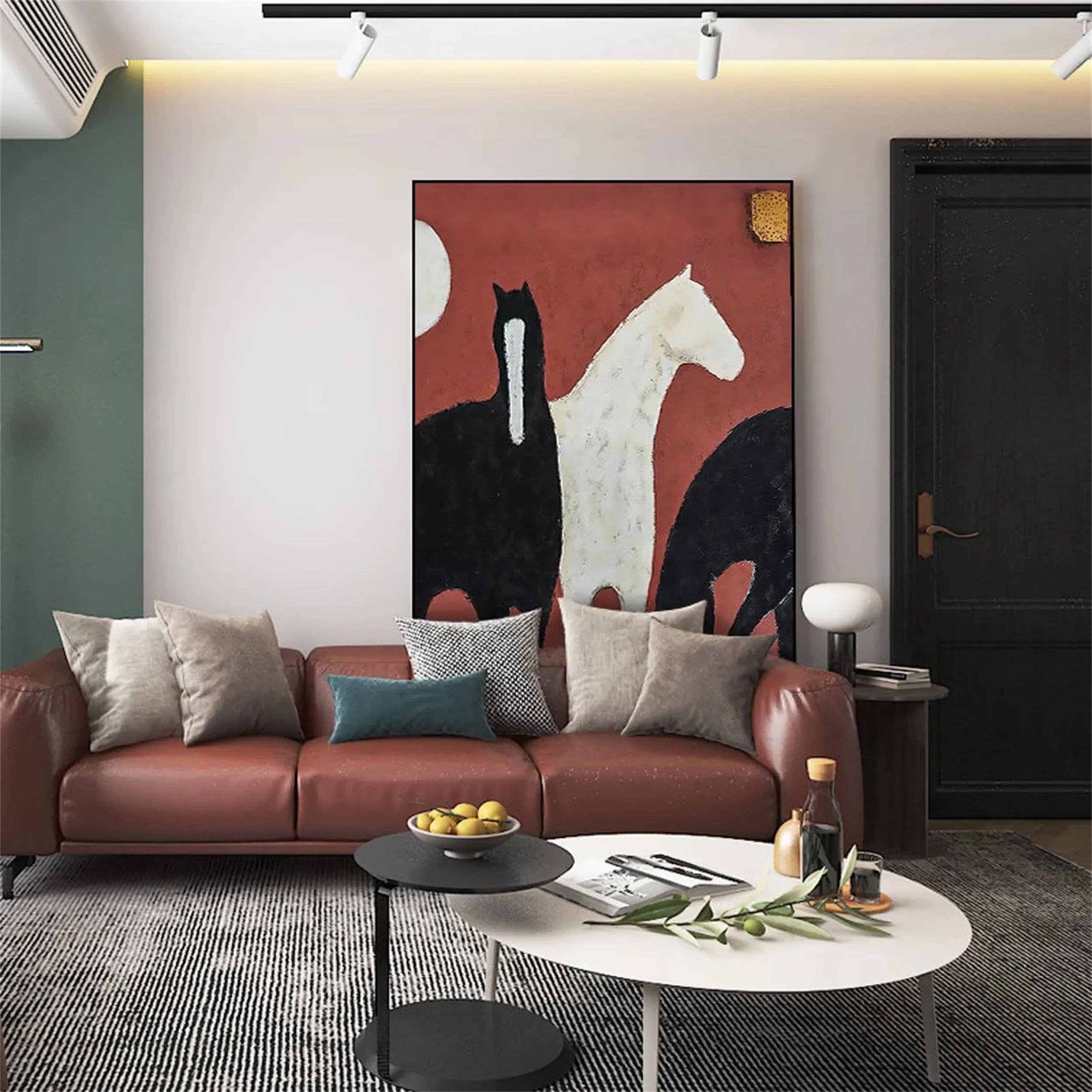 Animal Art Painting #AP006 - Handmade Wildlife Canvas Art for Home & Office Decor | Perfect for Living Room, Bedroom, or Gift