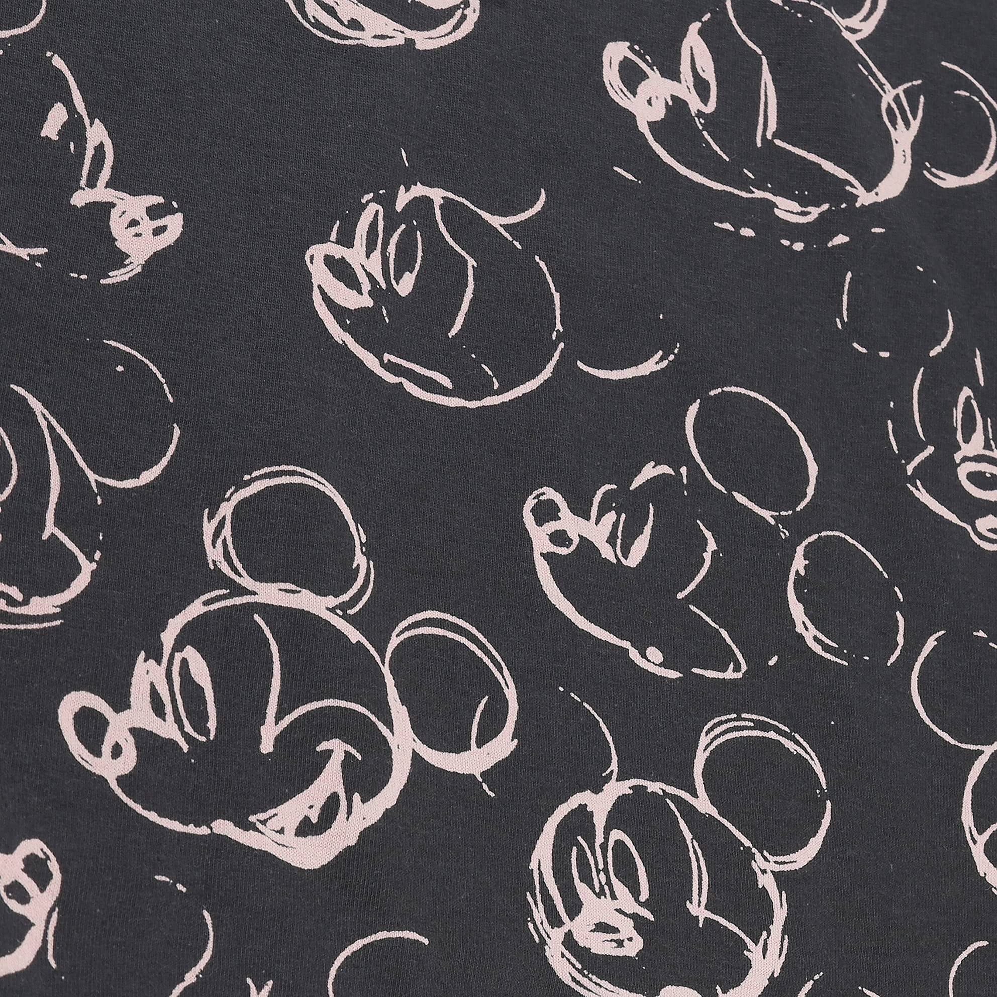 Disney Women's Mickey Mouse Hand-Drawn Pajama Set - Soft Cotton Sleepwear for Women, Lounge Wear, Gift for Disney Fans - Perfect for Bedtime, Sleepovers & Cozy Nights at Home