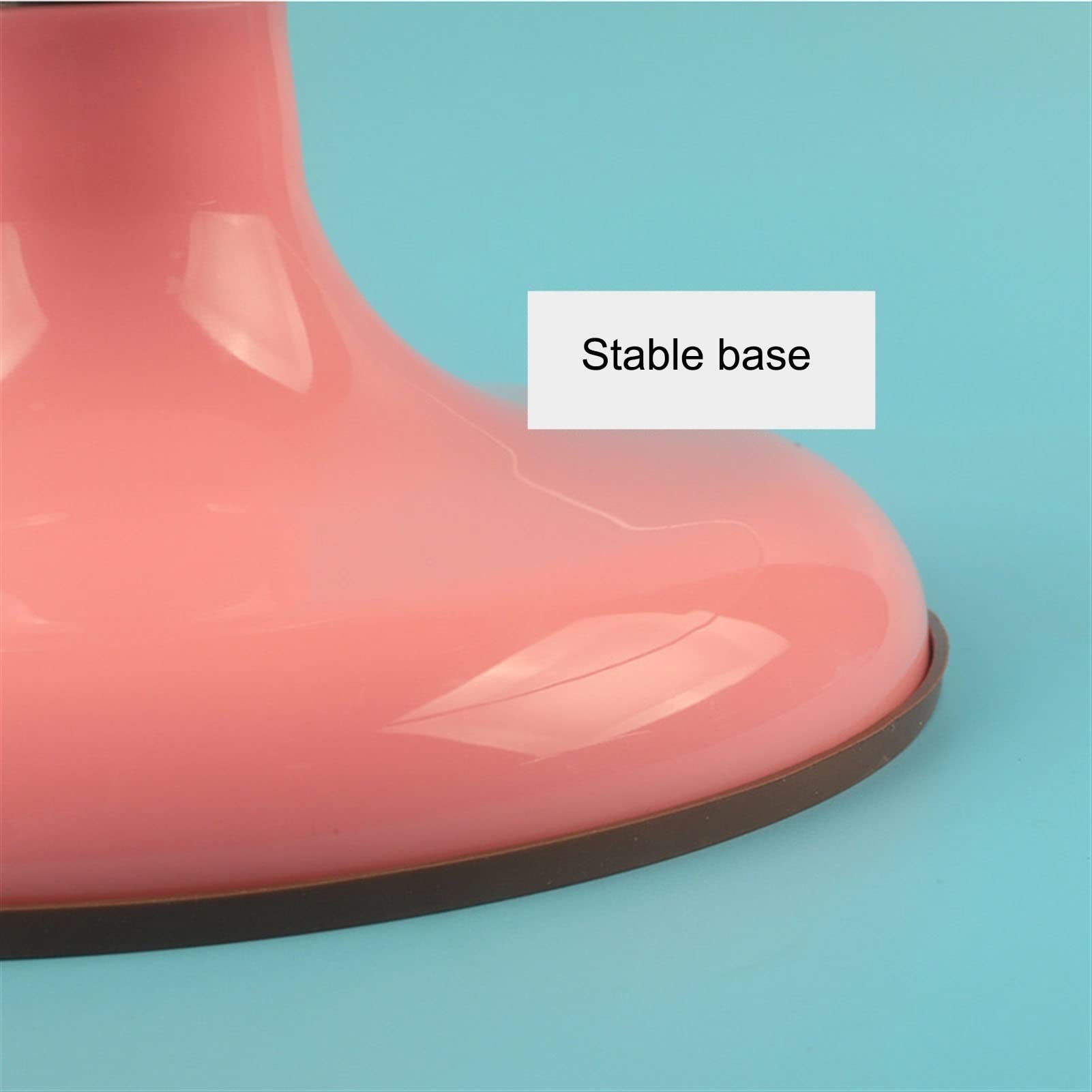13 Inch Pink Cake Turntable - Smooth Rotating Glass Top Cake Decorating Stand for Professional Baking, Pastry, Cupcakes & Dessert Making - Perfect for Home Bakers & Cake Shops