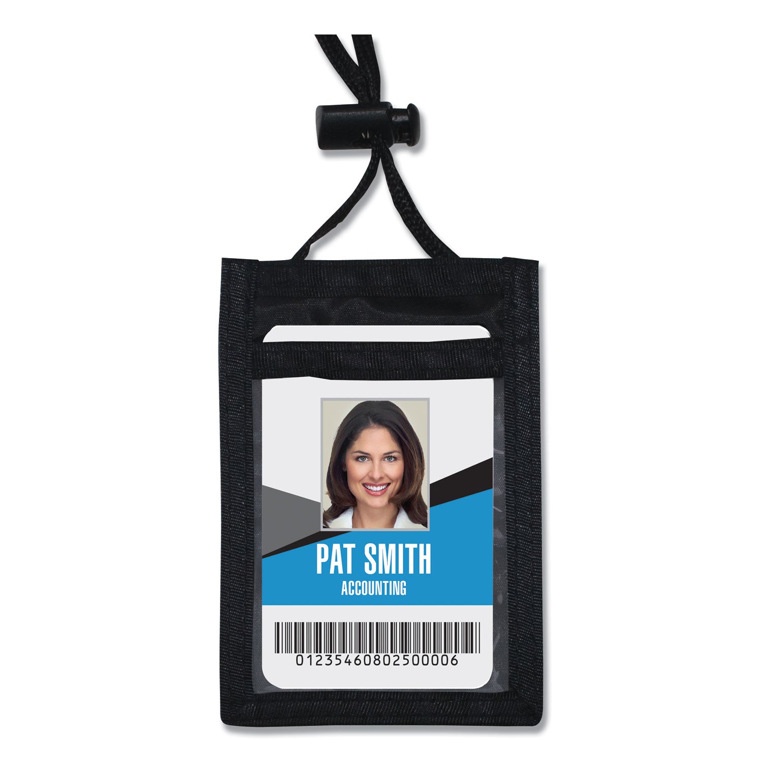 Advantus Vertical ID Badge Holders with Neck Lanyard - 3.25