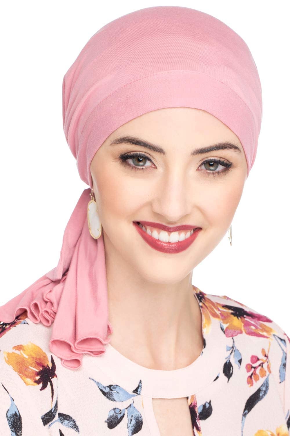 Cardani Pre-Tied Scarves for Women - Soft Bamboo Viscose Silk-Like Fashion Scarf | Perfect for Office, Travel & Gift Giving