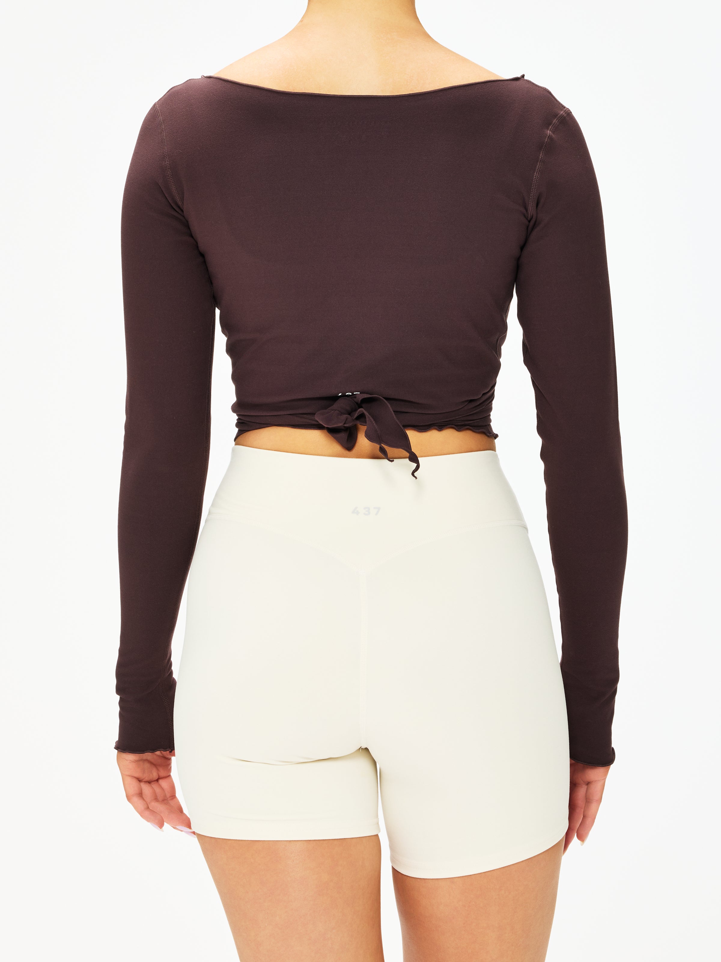 437 The Wrap Top - Stylish & Comfortable Women's Wrap Blouse for Work, Date Night & Casual Outfits | Flattering V-Neck & Sleeve Design | Perfect for Office, Parties & Everyday Wear