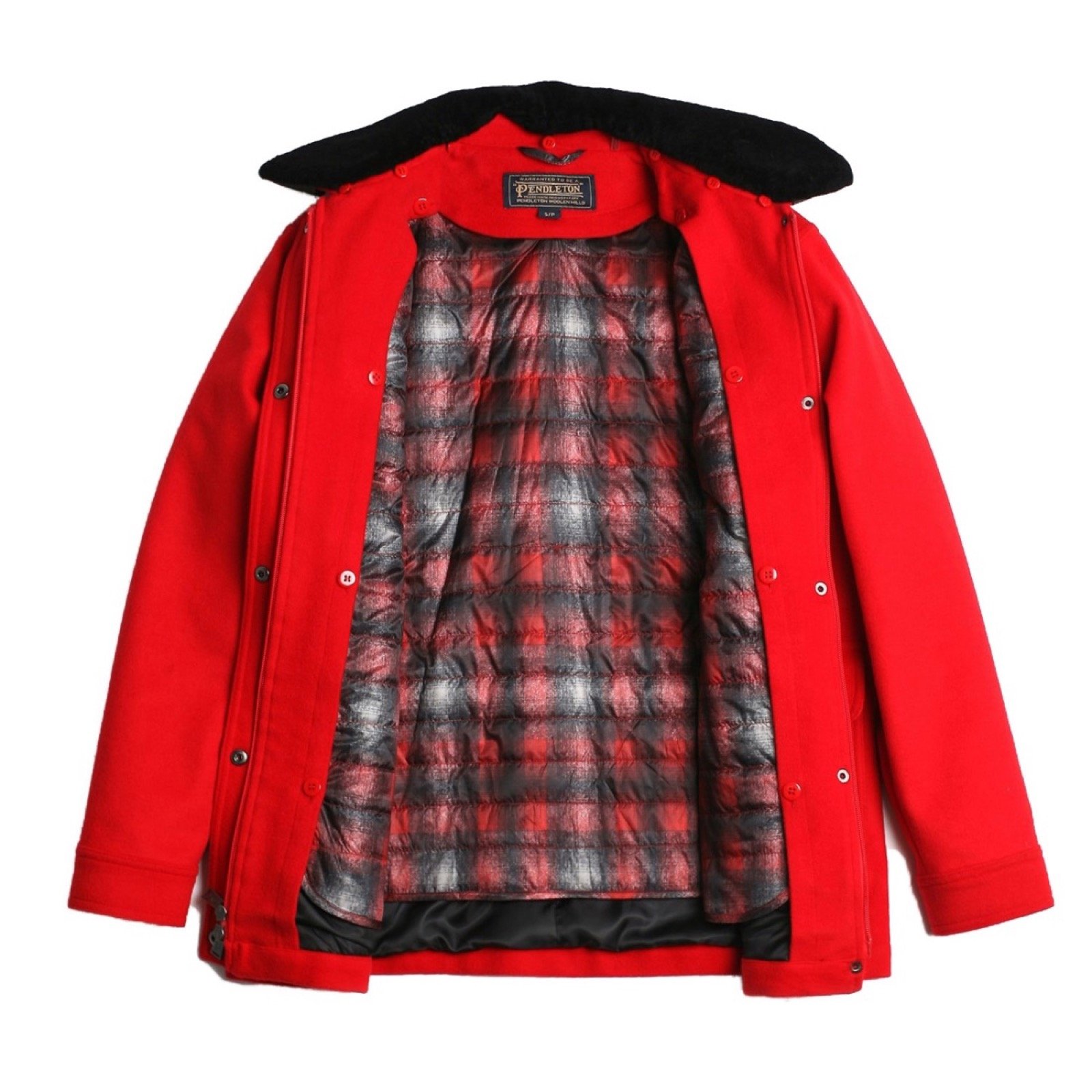 PENDLETON Women's Manchester Waterproof Field Coat Jacket - Red, Medium Size - Outdoor Hiking, Camping & Rainy Day Protection