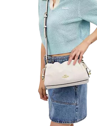 Coach Faye Shoulder Bag With Ruching - Stylish Leather Crossbody Purse for Women | Perfect for Work, Travel & Everyday Use