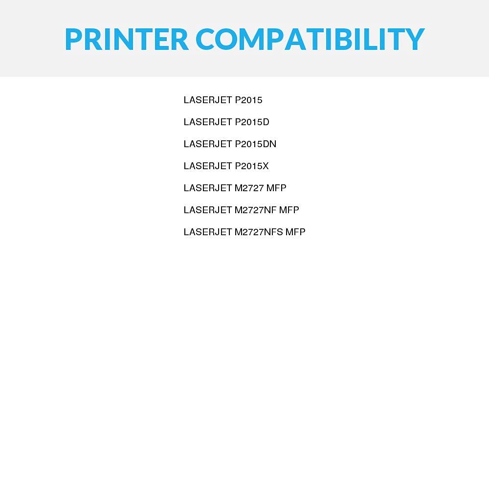 SPEEDYINKS Remanufactured MICR Toner Cartridge - High Yield Black Replacement for HP 53X | Compatible with HP LaserJet P2015 Series & M2727 MFP Printers | Perfect for Banking, Check Printing & Secure Document Processing