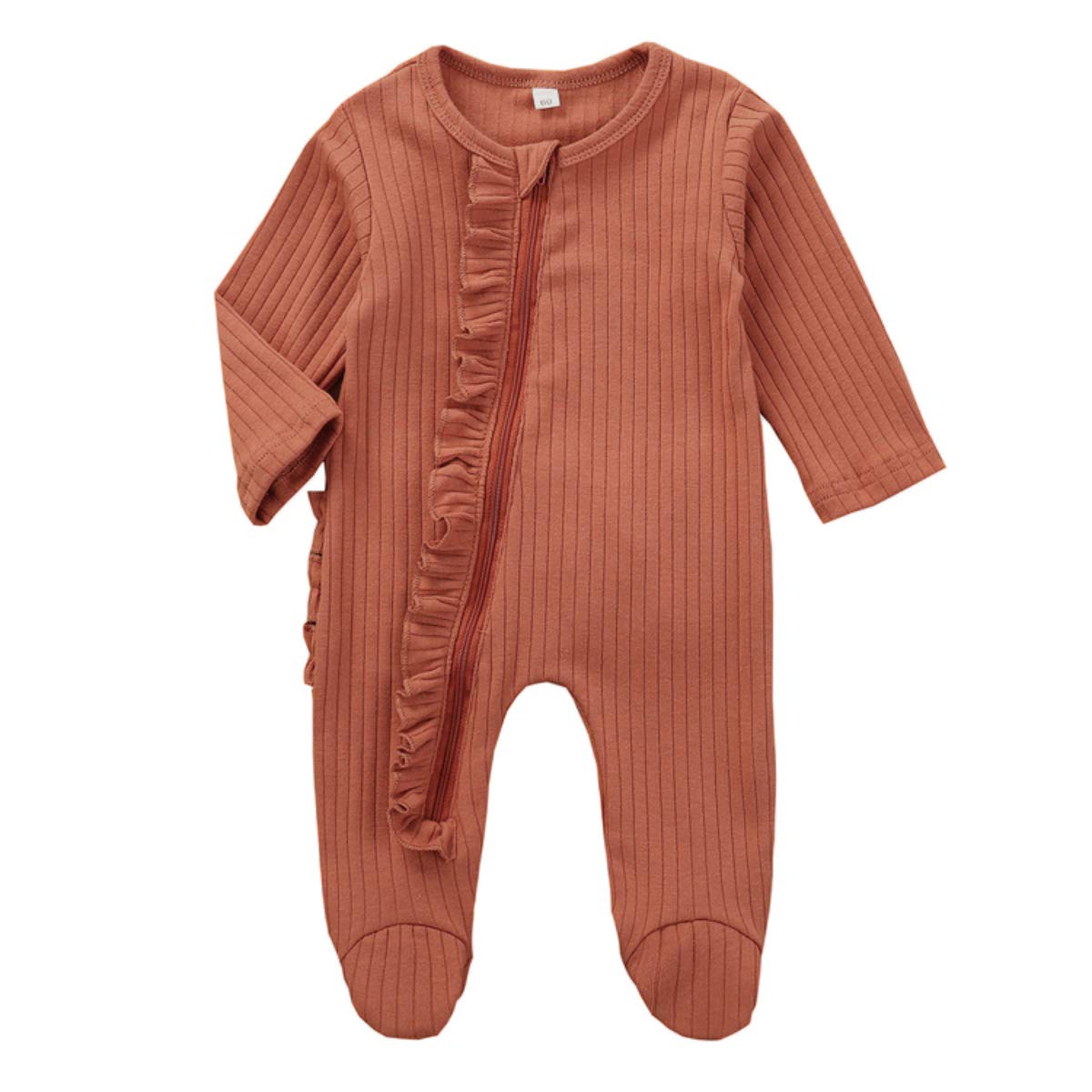 Adorable Newborn Baby Girl & Boy Footie Romper - Soft One-Piece Jumpsuit Sleeper for Infants 0-24 Months | Perfect for Playtime, Naptime & Photo Shoots