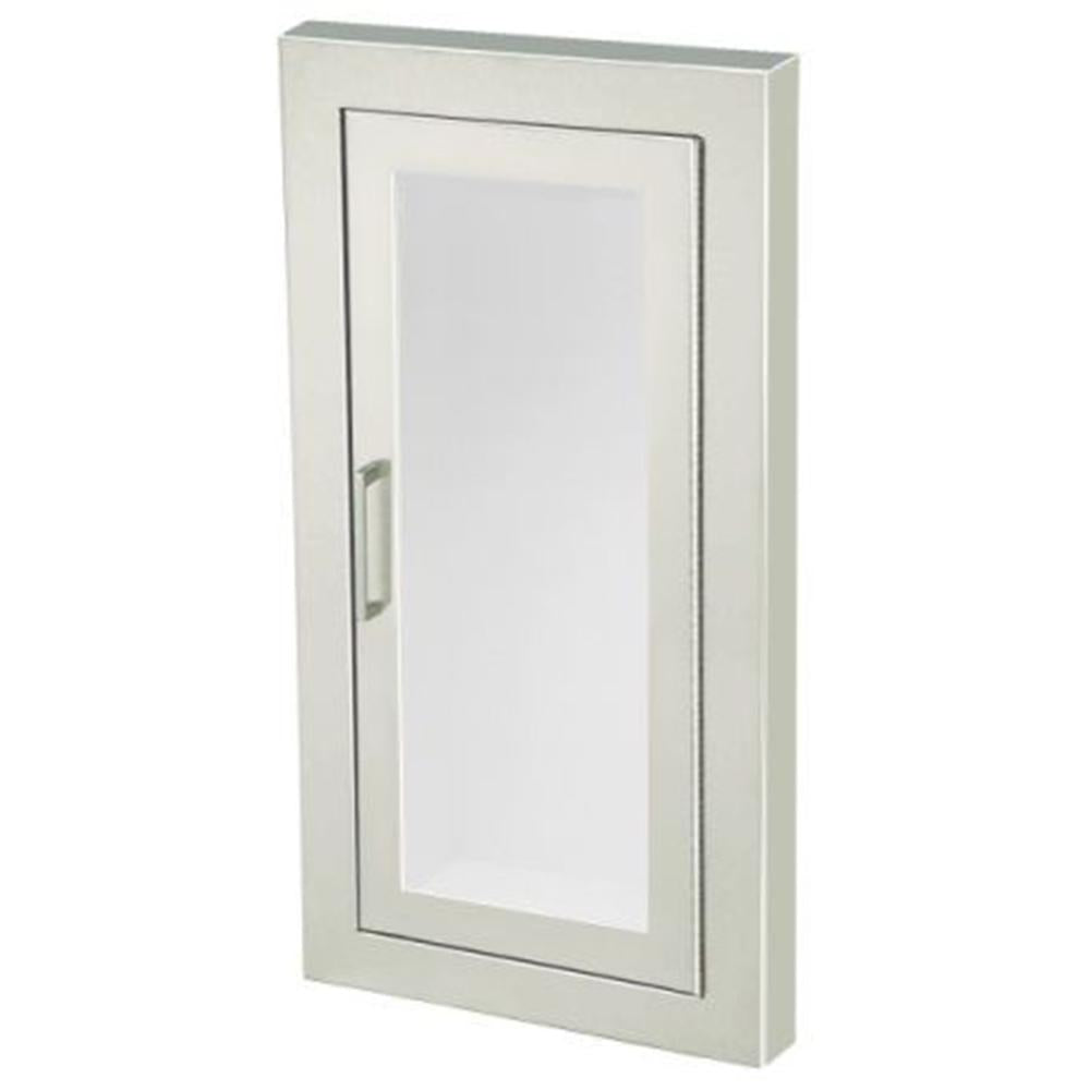 JL Industries 1036F10FX2 Fire Extinguisher Cabinet - Full Glass Front with Pull Handle, Fire Rated for Office, School & Commercial Buildings - Safety Equipment for Emergency Preparedness