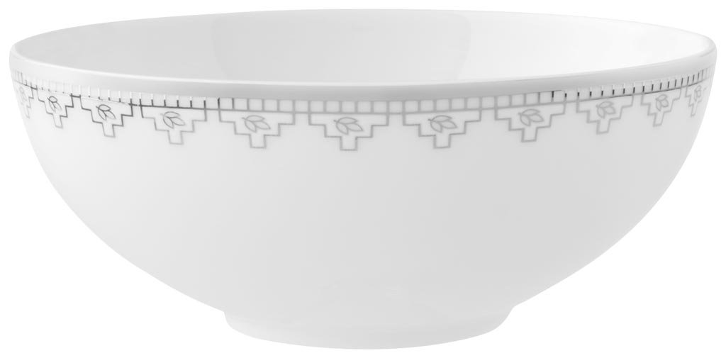 Villeroy & Boch White Lace 5-Inch Porcelain Fruit Dish - Elegant Serving Bowl for Desserts, Snacks & Table Decor | Perfect for Parties, Weddings & Home Entertaining