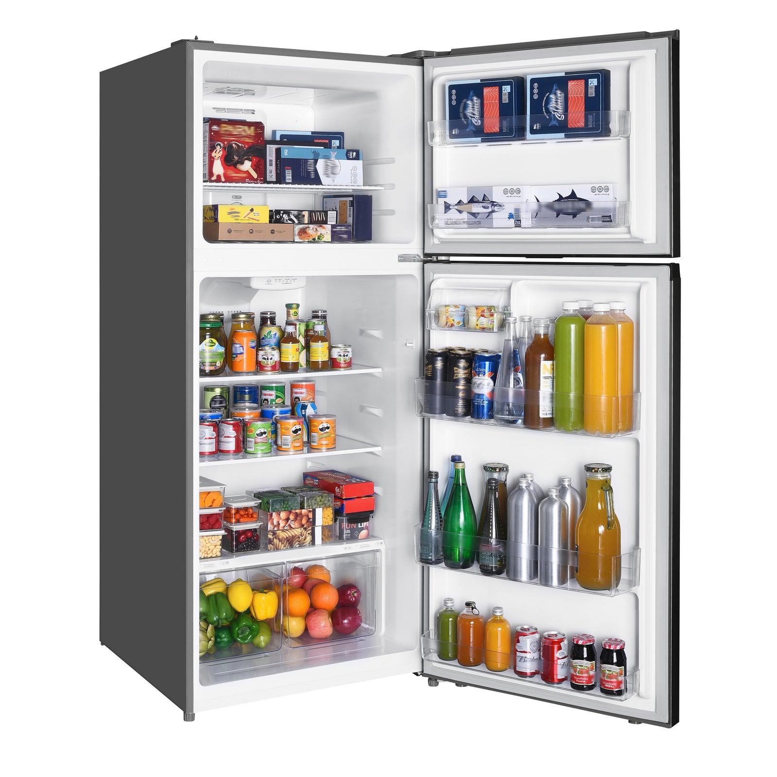 Avanti FF18B3S 17.6 Cu. Ft. Compact Frost-Free Refrigerator for Small Apartments, Dorms & Studios - Energy Efficient & Space Saving