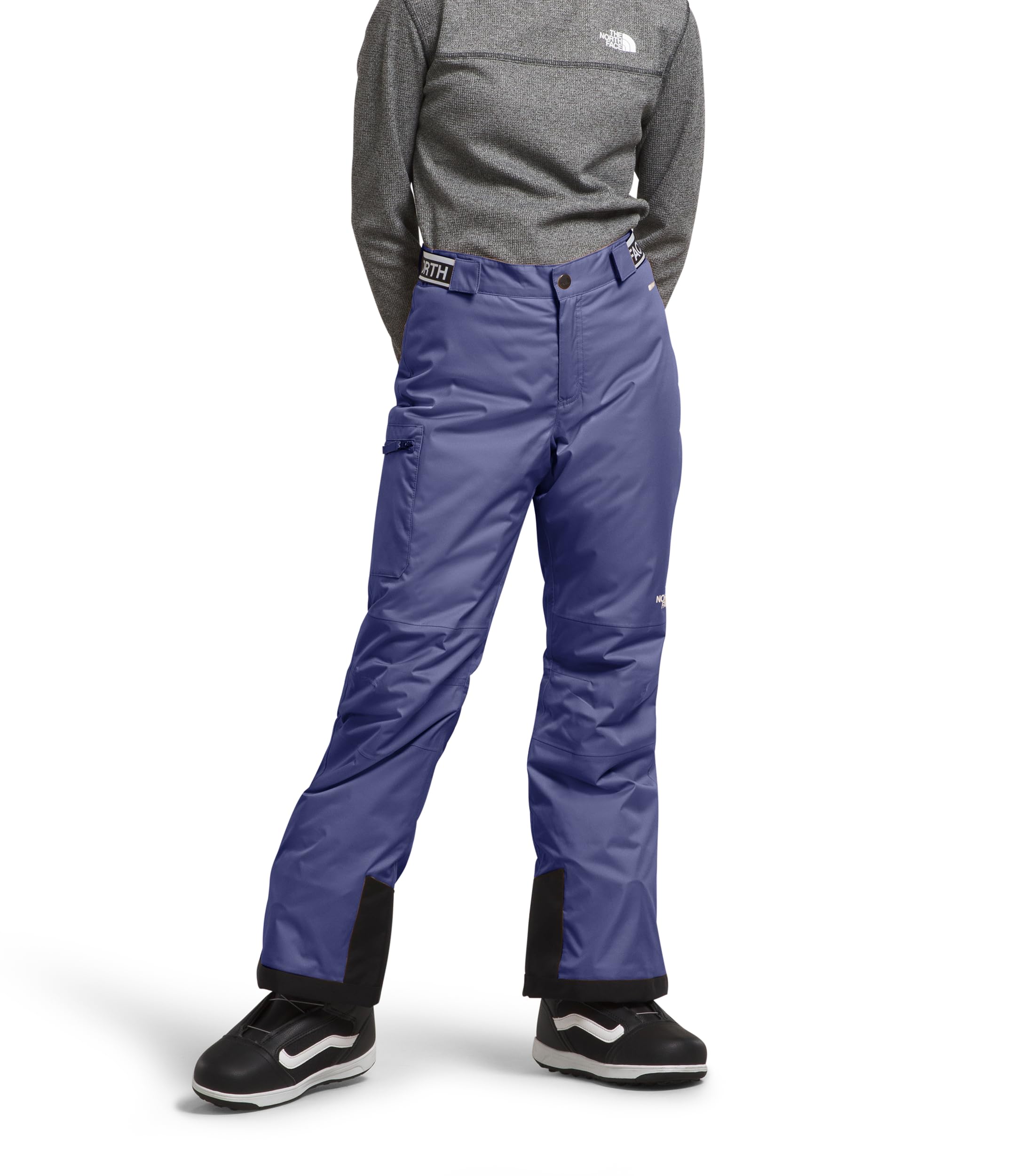 THE NORTH FACE Girls' Freedom Insulated Winter Snow Pants - Waterproof, Warm & Comfortable for Skiing, Snowboarding & Outdoor Activities