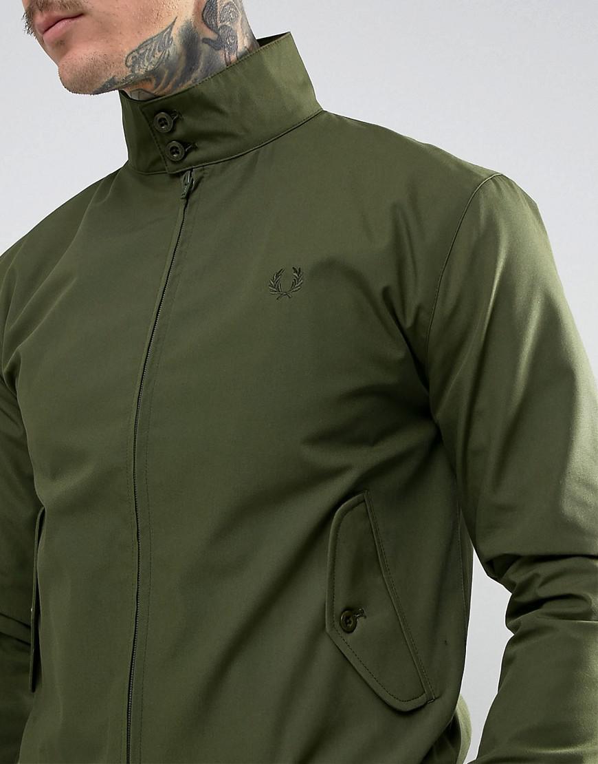 MIE Harrington Jacket for Men - Classic Lightweight Water-Resistant Windbreaker with Plaid Lining | Perfect for Casual Wear, Travel & Outdoor Activities